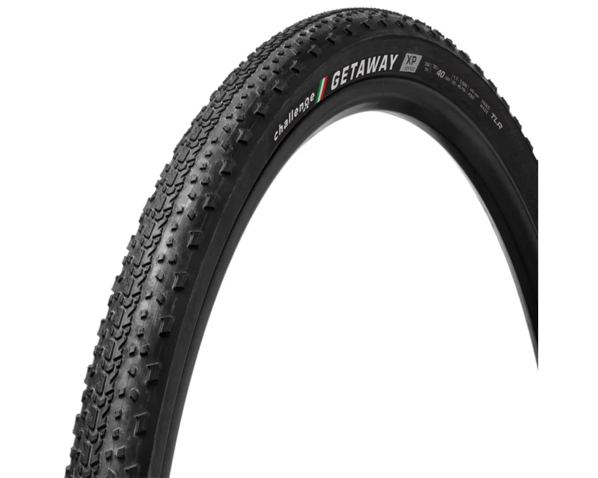 Challenge Tire Getaway XP TLR Tire (Black) (700c) (40mm)